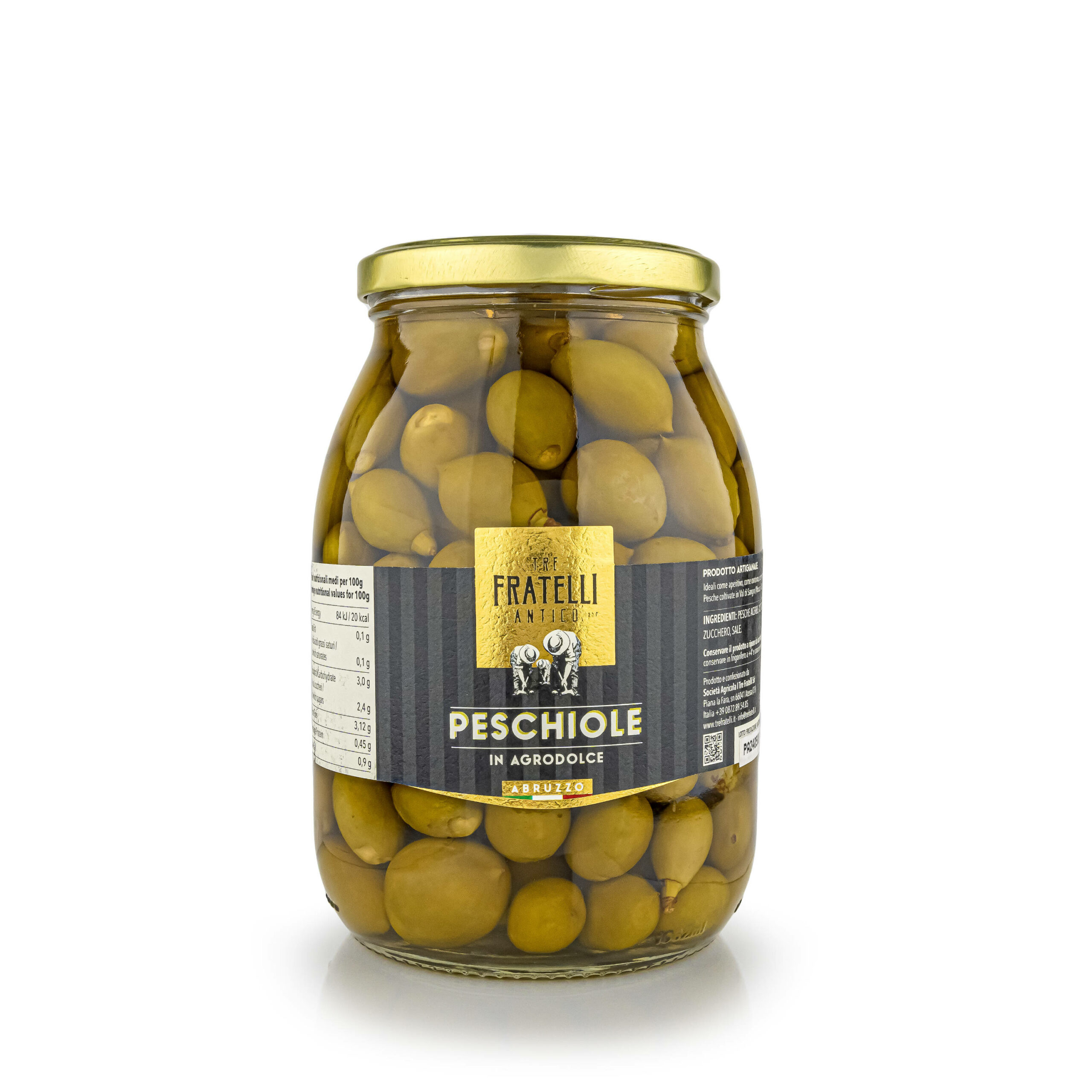Peschiole in agrodolce